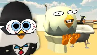 😱 The Scary Entities Of Desert Chicken Gun? Chicken Gun mysticism