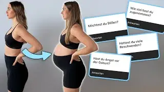 Gewicht? Stillen? Geburtsvorbereitung? Ängste? | Ehrliches Q&A und Fazit meiner Schwangerschaft
