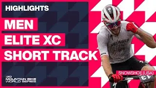 Snowshoe - Men Elite XCC Highlights | 2023 UCI Mountain Bike World Cup