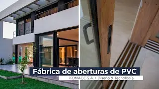 Visitamos KOMAGE SA  Fábrica de aberturas de PVC  Diseño en muebles de cocina  Tecnología & Diseño