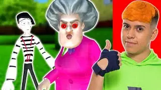 PROFESSORA FOI ENGANADA PELO MÍMICO E FICOU FURIOSA!! (Scary Teacher)