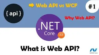 #1 What is Web API, Why Web API, Web API vs WCF | ASP.Net Core Web API Tutorial for Beginners