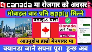 How to Apply Canada work permit 2024 || canada work visa for Nepal || canada work visa