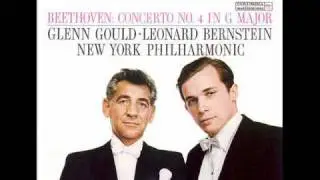 Glenn Gould - Beethoven piano concerto No.4 in G major 3rd movment (1/2)