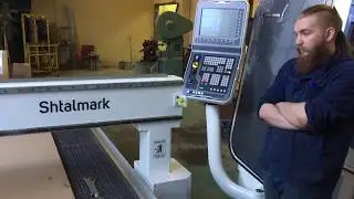 Фрезерный станок с ЧПУ Shtalmark М3-1525 (тест / видеообзор) (RUS-CNC)