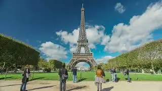 3d growing Eiffel tower|| Premier pro