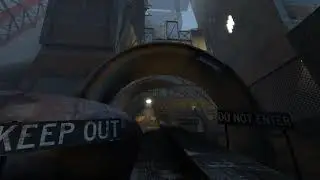 Portal 2 Ambience. Entrance to CONDEMNED TESTING AREA.