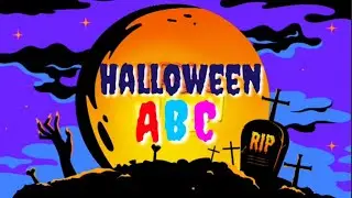 Halloween ABC | Halloween ABC Song | ABC Song | Learn ABC with Halloween Friends