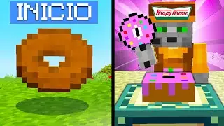 Me paso Minecraft Creando DONAS!!