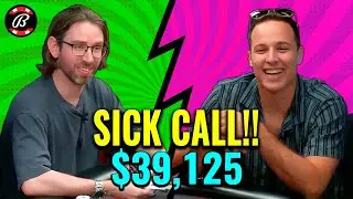 Jonny English Makes A SICK Call Preflop!