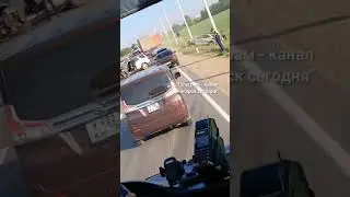 Авария на трассе Ангарск-Усолье