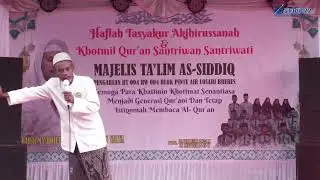 SAMBUTAN | MAJLIS TA'LIM ASSIDIQ