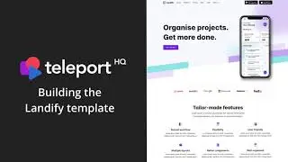 Building the Landify Template in Teleport