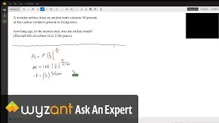 Using the half-life formula