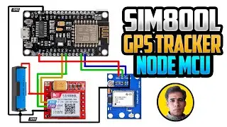 NodeMCU SIM800L GPS | ESP8266 GPS Tracker With SMS