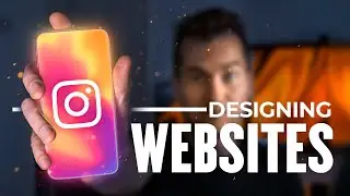How I make WEBSITE DESIGN concepts for INSTAGRAM