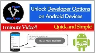 How to unlock Developer Options on Android Devices