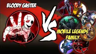 Shadow Fight 2 Bloody Gaster Vs Gusion, Argus, Badang, Alucard, Aldous, Martis and Terizla