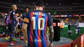 Barcelona vs Real Madrid | Messi vs Ronaldo | Copa del Rey Final | FIFA