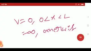 Introduction to Infinite Square well potential||1-d box & important formula||#Quantum mechanics#