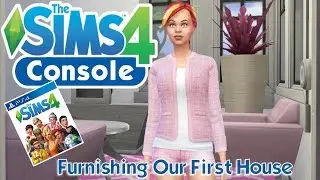 The Sims 4 PS4 // Furnishing a Starter House // Getting Started on Console (Playstation)