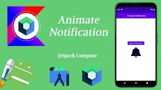 How to Implement Animate Notification in Jetpack Compose | Android | Kotlin | Make it Easy