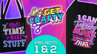 😅 LET'S TRY THIS AGAIN... Let's Get Crafty MEGA Mystery Box - Projects 1 & 2