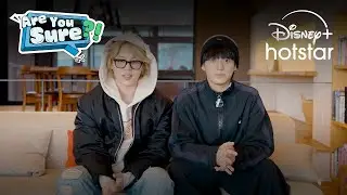 Pesan dari Jimin dan Jung Kook | Are You Sure?! | Disney+ Hotstar Indonesia