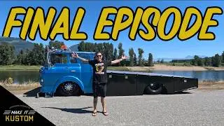 FINISHING THE COE RAMP TRUCK! Customs Lights and Deck Install - FINAL EPISODE EP-35
