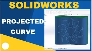 What is the Projected Curve in Solidworks and How to create them