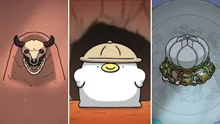 Ogu and the Secret Forest - Missed Bosses in Bat's Temple (No Damage)