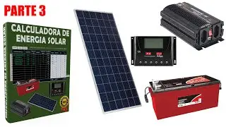 PLANILHA DE DIMENSIONAMENTO DE ENERGIA SOLAR - PARTE 3  