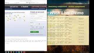IPTABLES [PART-2] : COMMAND SYNTAX WITH LIVE DEMO!