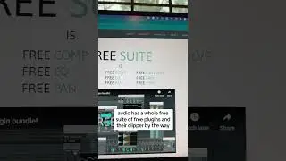 Here is a full suite of free plugins that you should grab for mixing audio! 