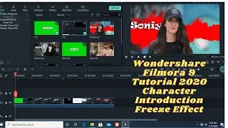 Filmora 9 Tutorial 2020 || Character Introduction Freeze Effect in Bangla