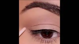 How to put eyeliner طريقة رسم الايلاينر