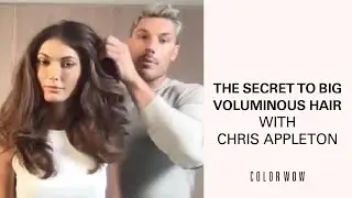 The Secret to BIG Voluminous Hair with Chris Appleton | Thin to Thick Hair Transformation