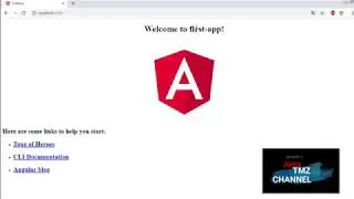 إنشاء أول تطبيق  angular  arabe