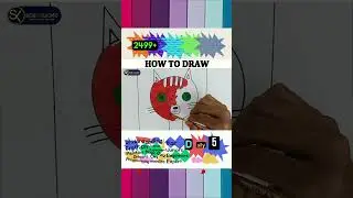 How to draw cat-converted || schoolx360 #shorts #Drawingshorts #drawing  #viral #ytshorts #kidsart
