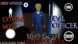 EVIL OFFICER EXTREME MODE NIGHTMARE MODE SEWER ESCAPE