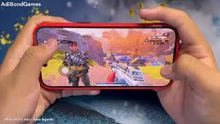 Apex Legends on iPhone 14 Pro Max Playing Tutorial