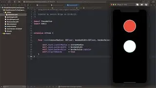 Simple Extension For Creating cornerRadius Swift #1