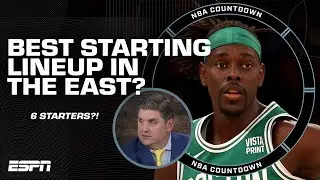 The Celtics have SIX STARTERS! - Brian Windhorst on Boston's starting 5 | NBA Countdown