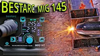 Bestarc MIG145 9GEN. Маленький аппарат с газом и без (งツ)ว口