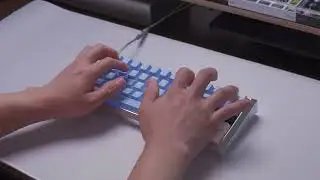 FJELL with Wooting 60HE Internals and lubed Gateron Lekker L45s Typing Sounds