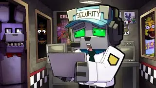 Jugué Five Nights At Freddy’s 1 en MINECRAFT