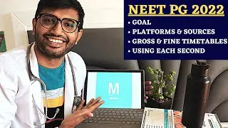 The Complete Micro Strategy to Crack NEET PG 2022 Using 