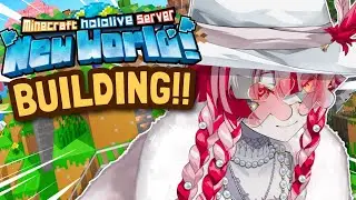 【MINECRAFT - HOLOLIVE NEW SERVER】DECORATING AROUND THE ID CAVE!!【Kureiji Ollie】