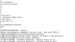 CCNA Certification   How to Configure an IP Address on your Cisco Router