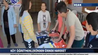 #UŞAK'TA ÖĞRETMENLER "KIYAFET KERMESİ" YAPARAK OKULLARINI GÜZELLEŞTİRMEYİ HEDEFLİYOR